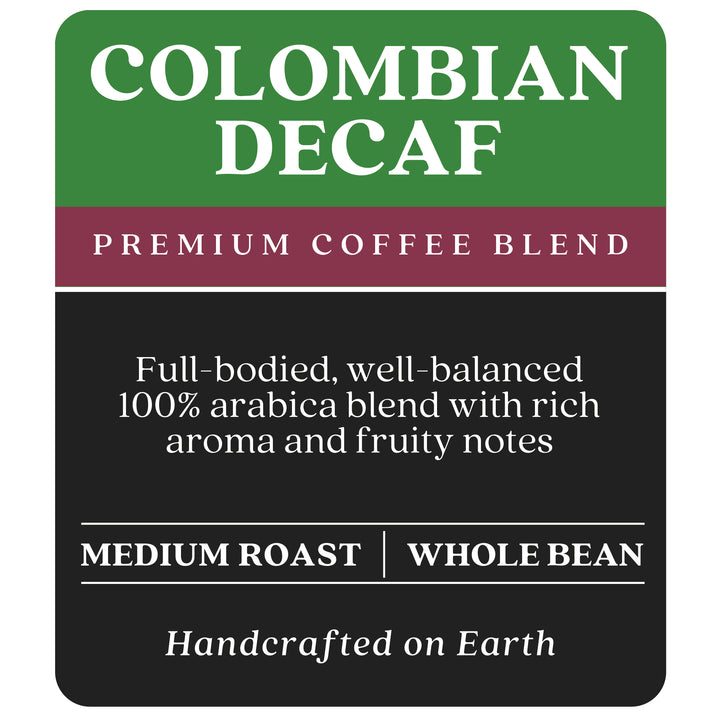 Colombian Blend Decaf Single Cup