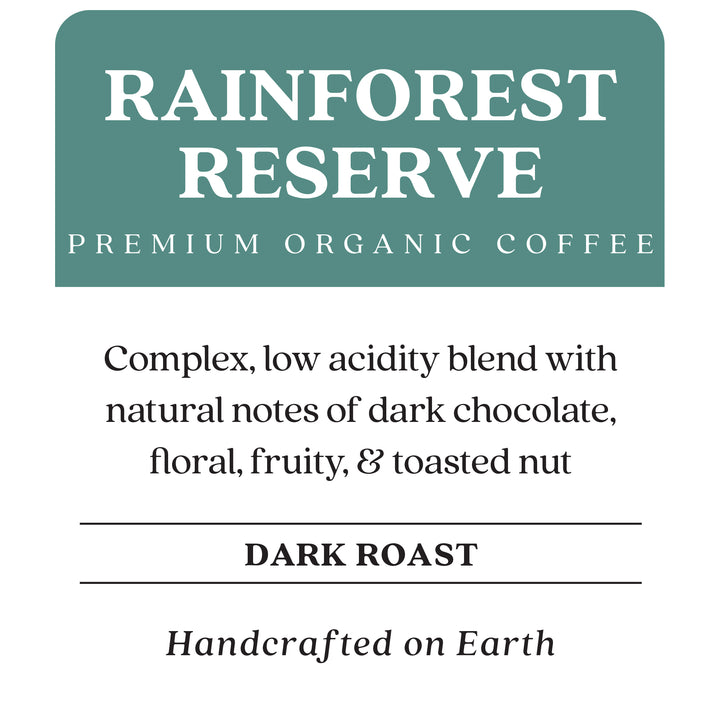 Rainforest Reserve Organic Single Cup