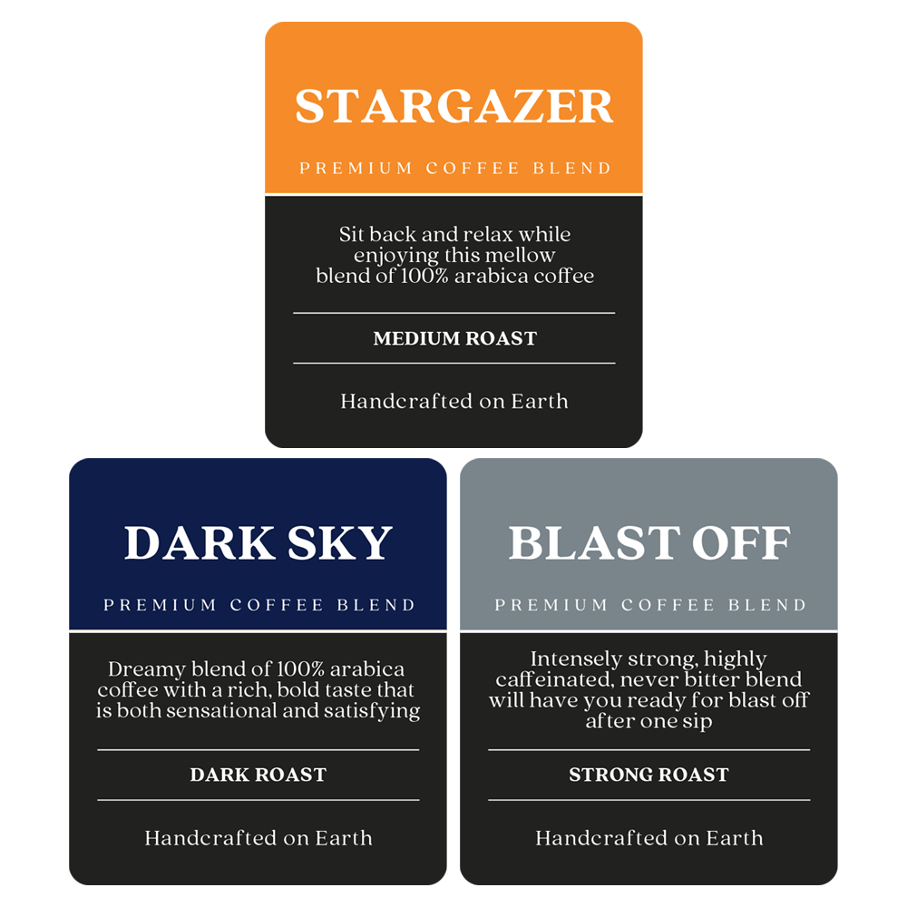 Galactic Gift Pack Ground Copper Moon Coffee