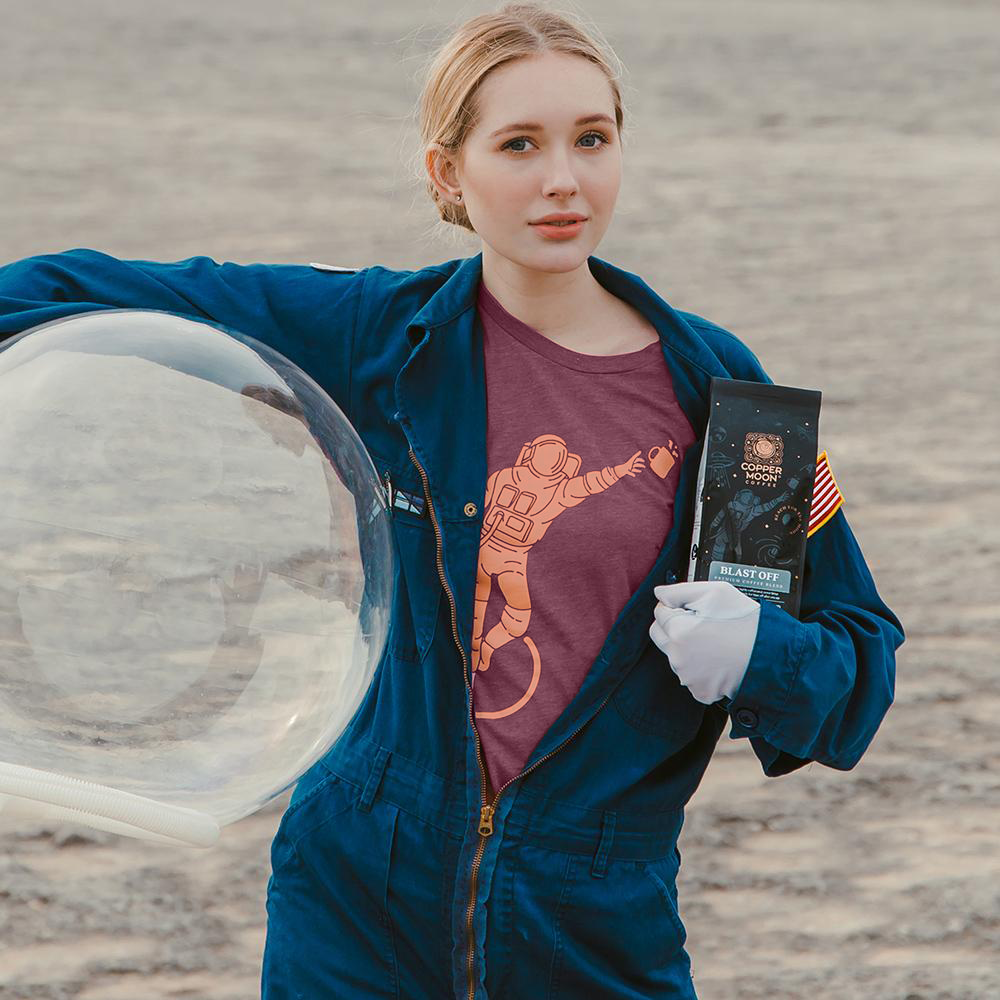 Maroon Rocketman T-Shirt