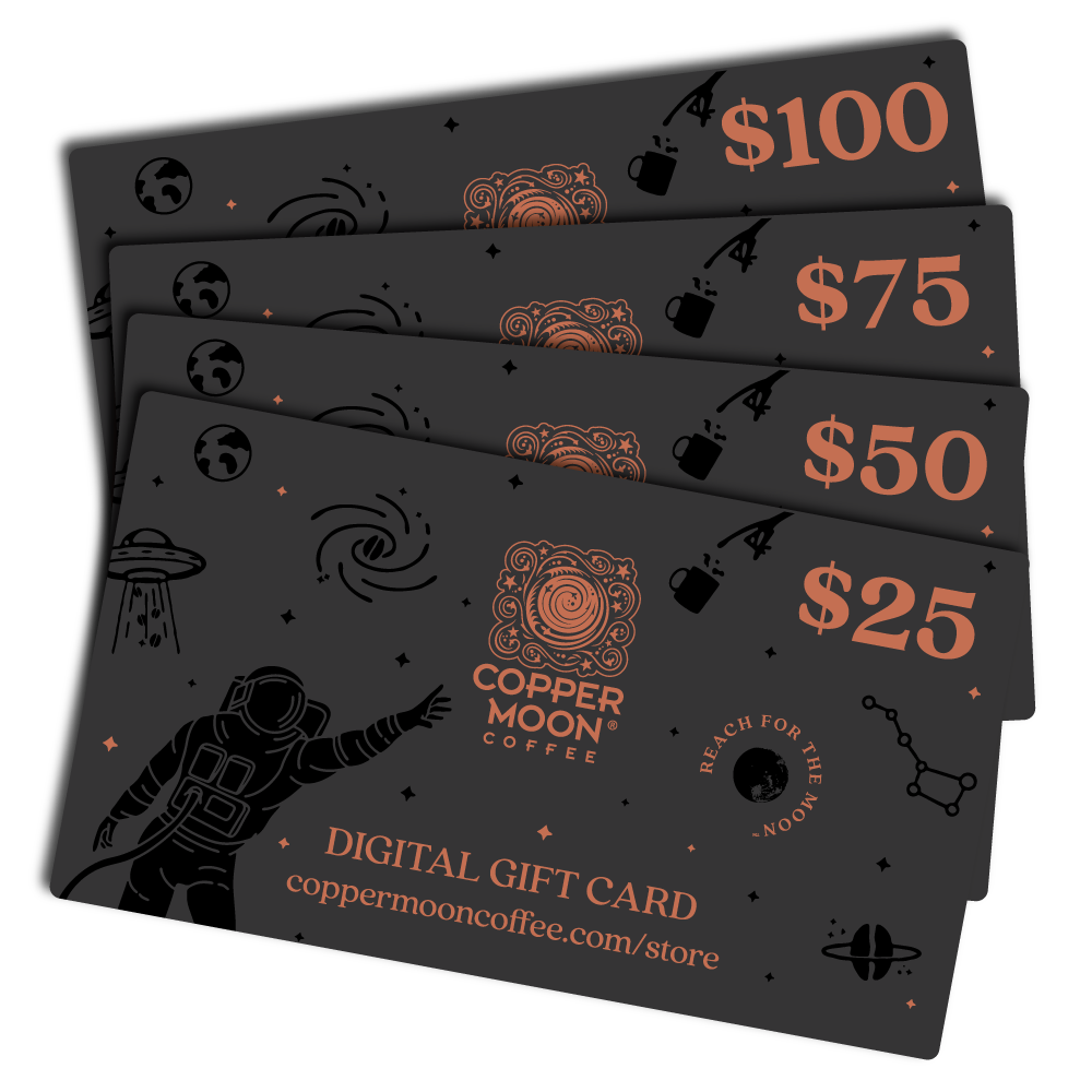 Online Gift Card Copper Moon Coffee