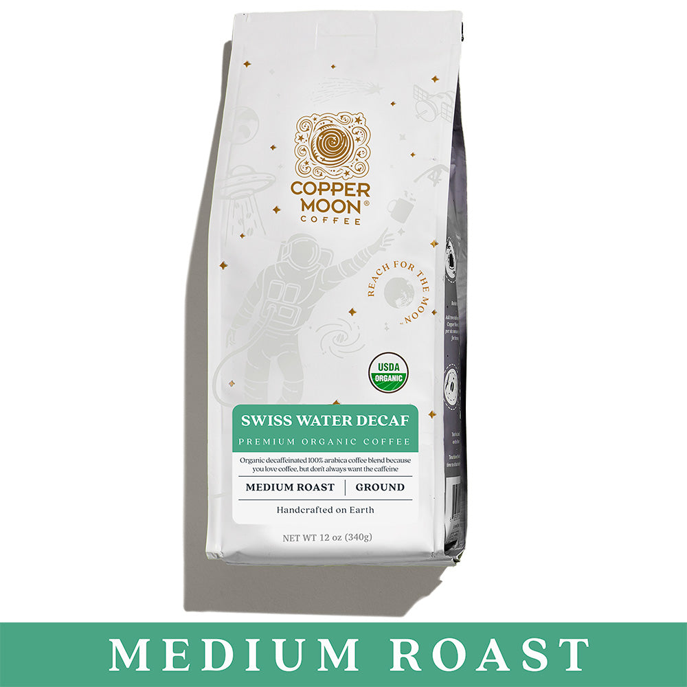 Organic Swiss Water® Decaf Coffee Copper Moon Coffee