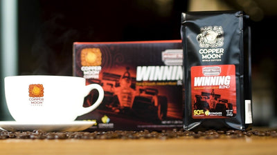 Copper Moon Coffee Launches WINNING BLEND with Schmidt Peterson Motorsports