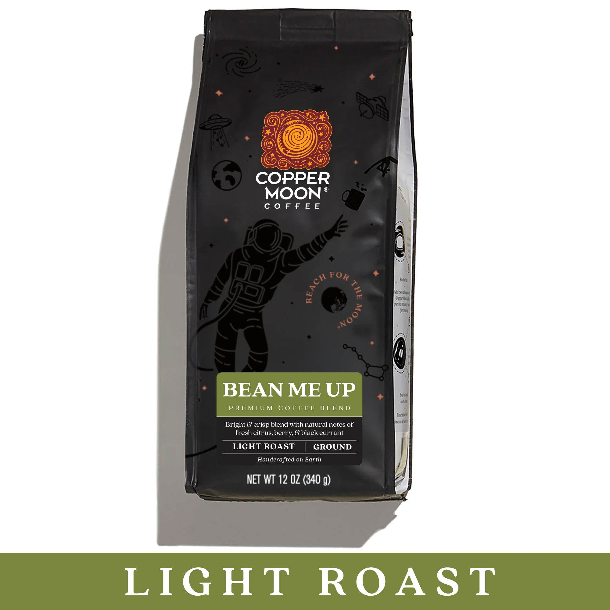 Light Roast - Whole Beans, Ground, Single Serve Cups – Copper Moon