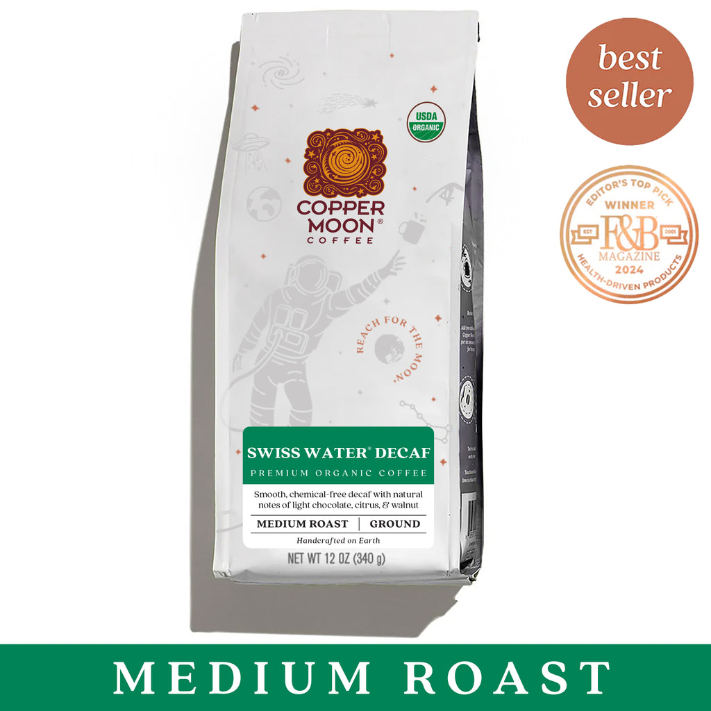 Organic Swiss Water® Decaf Coffee – Copper Moon Coffee