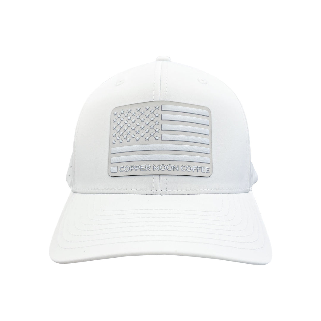 Copper Moon Coffee American Flag Hat