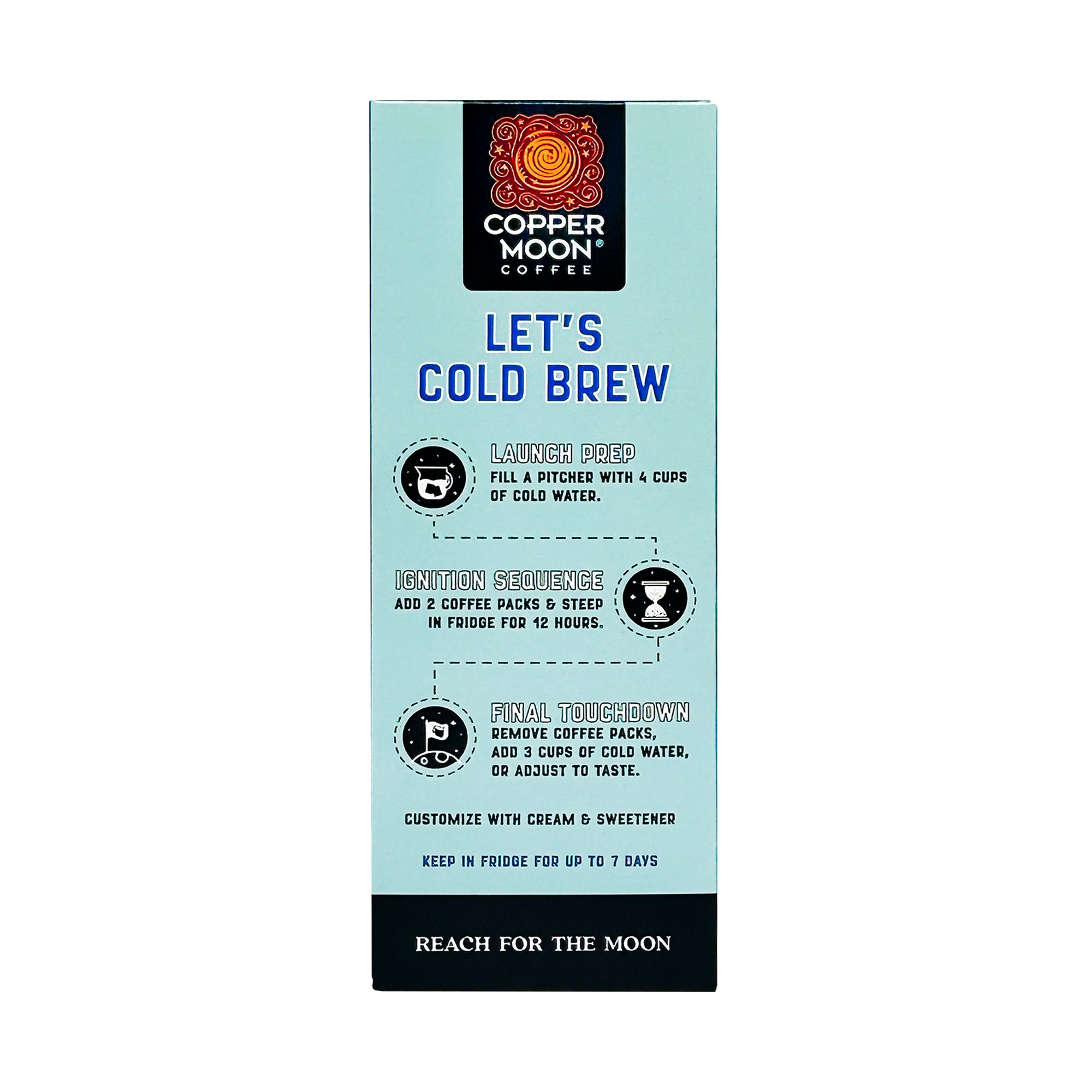 CM Cold Brew Ground Coffee Packs – Copper Moon Coffee