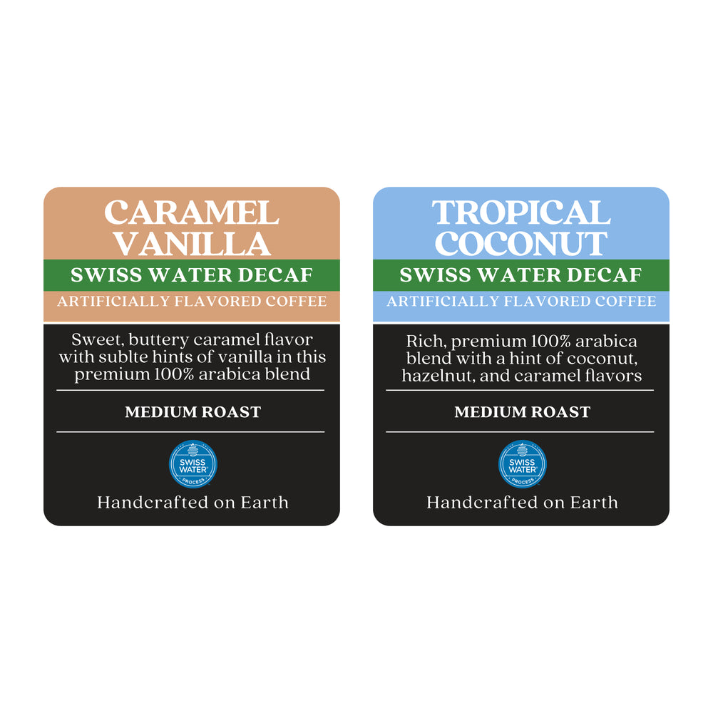 Decaffeinated Coffee - Whole Beans, Ground, Single Serve Cups – Copper ...