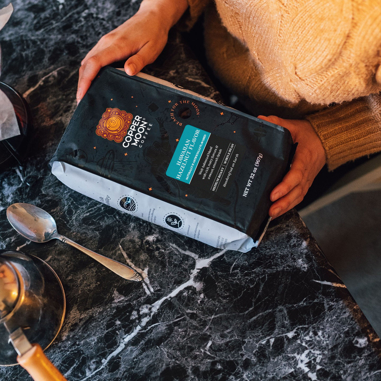 Hawaiian Hazelnut Flavor – Copper Moon Coffee