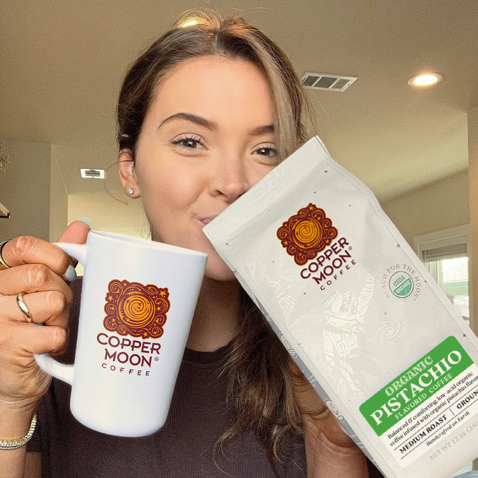Organic Pistachio – Copper Moon Coffee