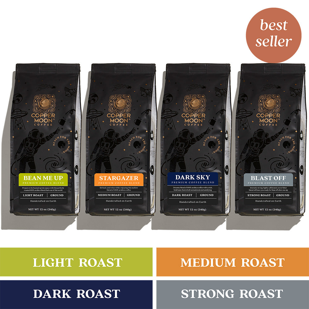 Copper Moon Coffee Blast Off Premium Blend Pods for Single Serve Coffee Makers 72-Count